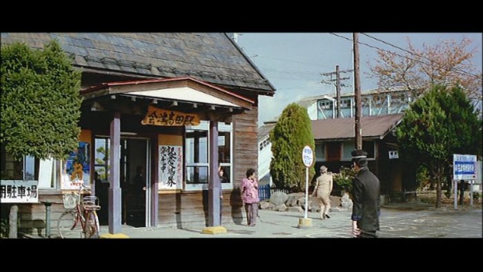 会津高田駅　男はつらいよのシーン