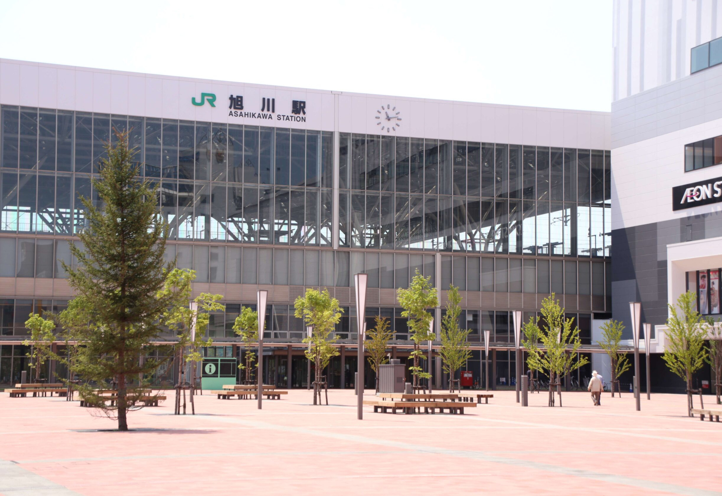 現在の旭川駅