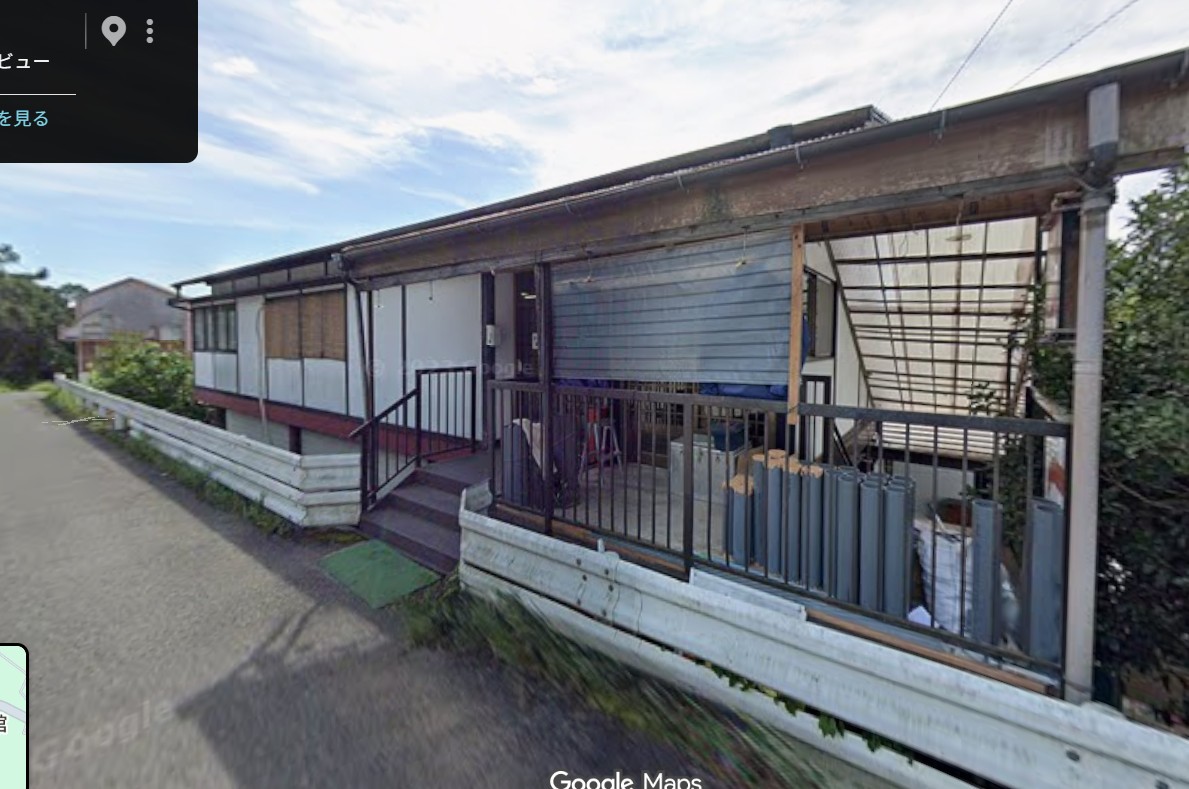 閉館したかご岩温泉