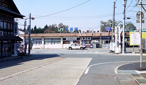 2003年当時の野沢駅