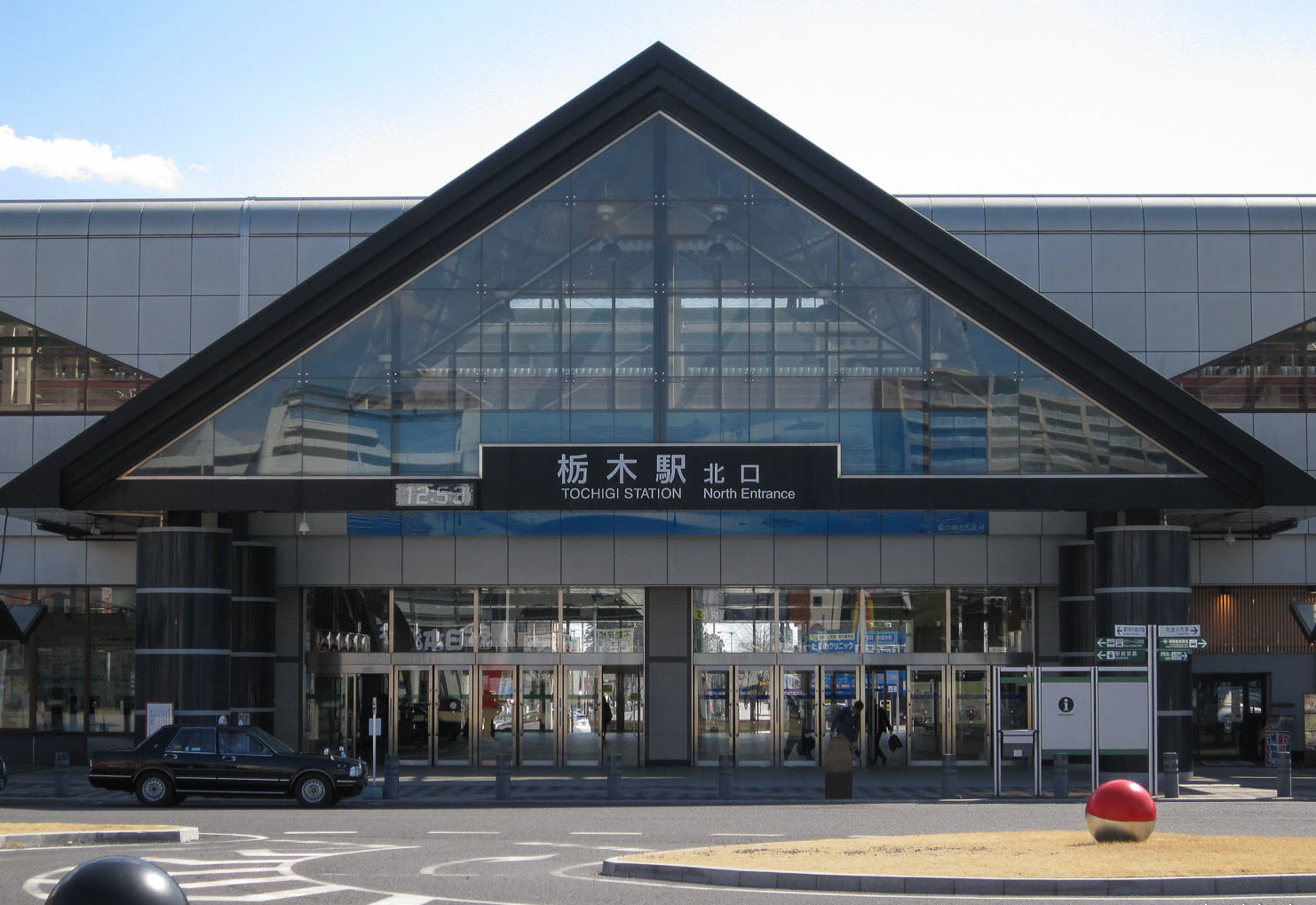 現在の栃木駅