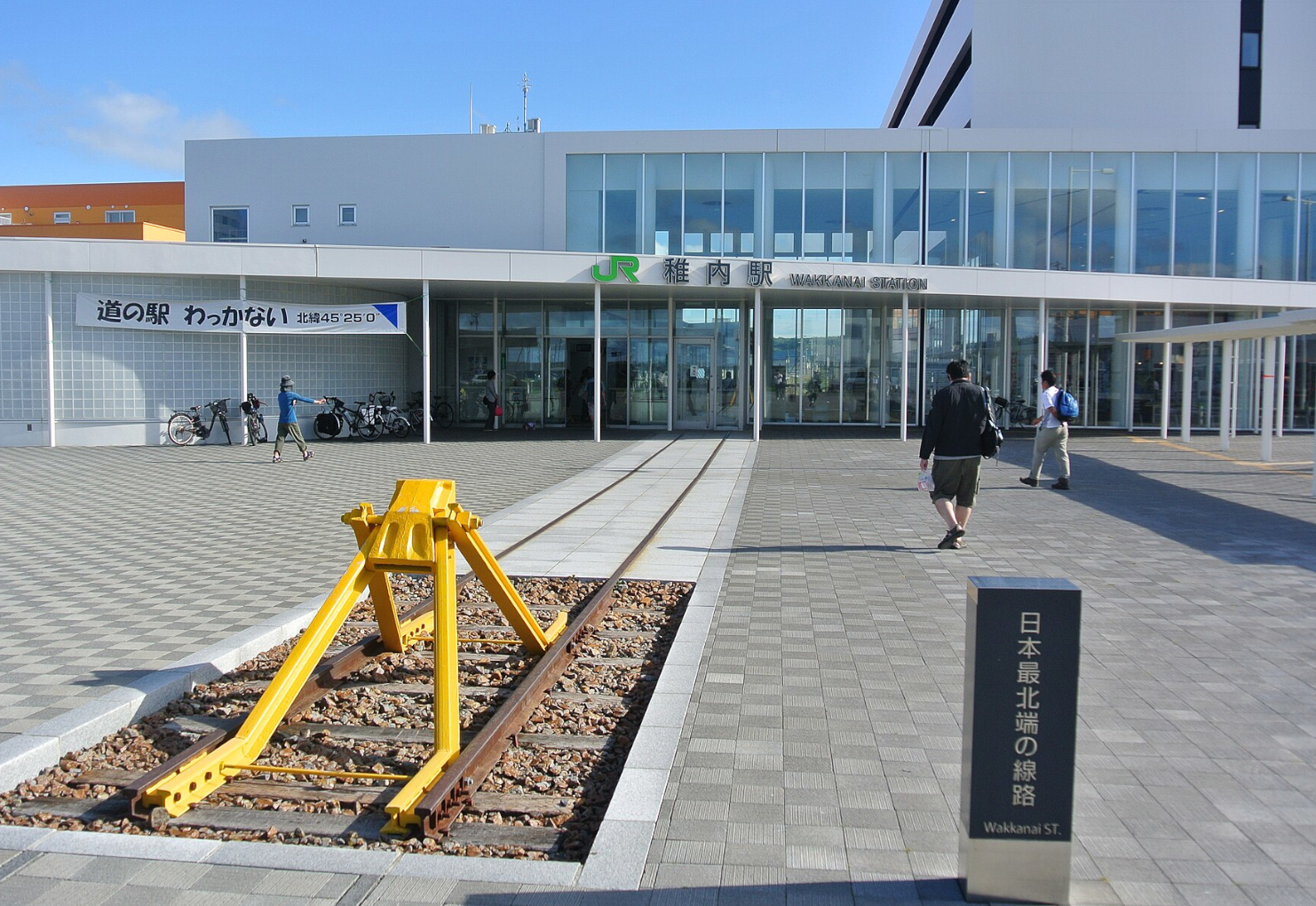 現在の稚内駅