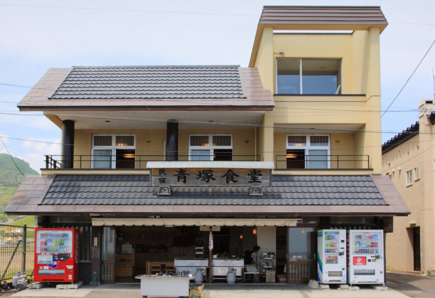 現在の青塚食堂