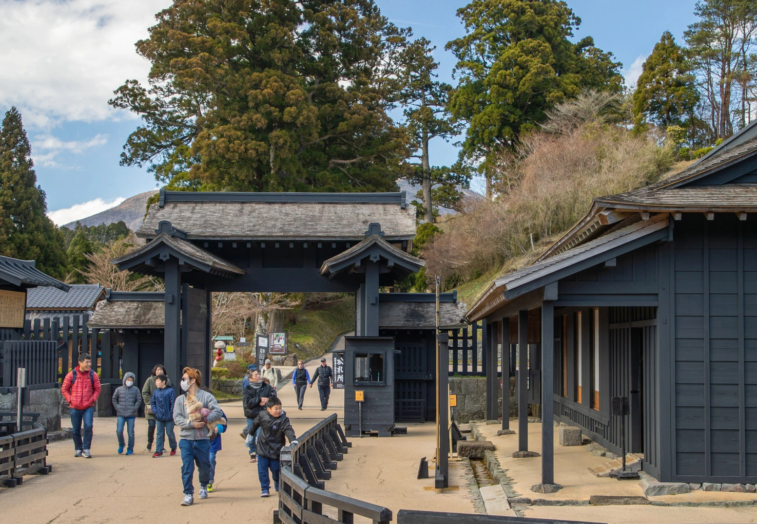 現在の箱根関所